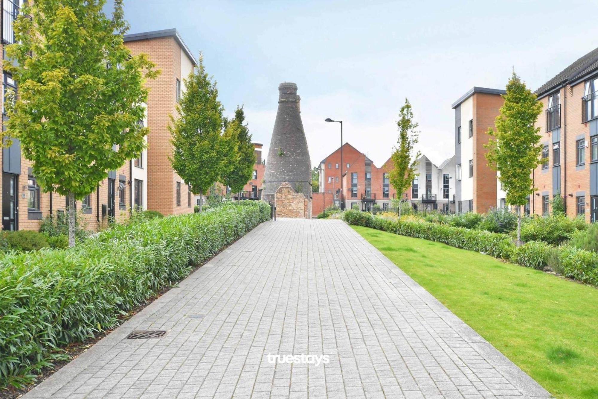 Regal House By True Stays - 3 Bedroom House In Stoke-On-Trent Eksteriør bilde
